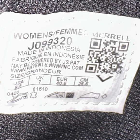 Merrell Encore 2 Slide AC PRO Women's Shoes-Black J099320 US Size 9.5 pre-owned - Picture 12 of 12